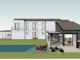immagine fase progetto del giardino